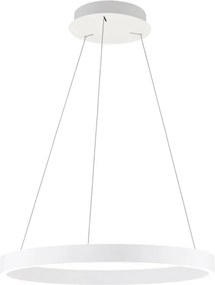Lustra LED circulara iluminat sus si jos KOLK alb 60cm