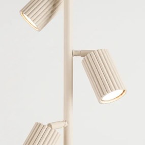 Sollux SL.2018 - Lampadar KARBON 3xGU10/10W/230V crem