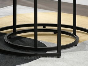 Măsuță de cafea Klara (beton + negru). 1111624