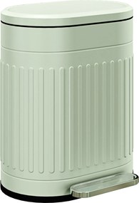 HOMCOM Coș de gunoi 20L cu pedală și capac coș interior detașabil funcție Soft-Close 36,5 x 31,2 x 45 cm, Grün | Aosom Romania