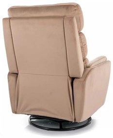 Scaun reclinabil Belfort Velvet, bej