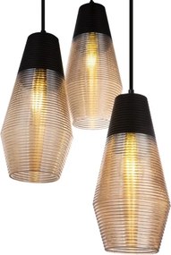 Globo 15043-3 - Lustră pe cablu WAYNE 3xE27/60W/230V