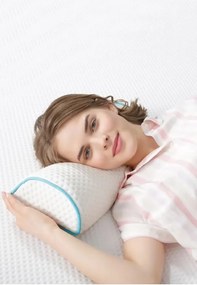 Pernă ergonomică cu umplutură de spumă cu memorie 18x42 cm – Mila Home