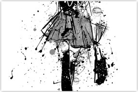 Tablou - Spectacol de modă (90x60 cm)