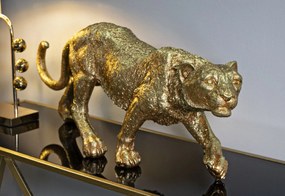 Mauro Ferretti Statuetă Leopard Shant 89 X 21 X 33 Cm | Aosom Romania