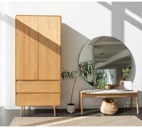 Bancă alb-natural Klupa - Gazzda