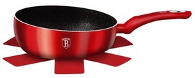Tigaie de sotat 26 cm Burgundy Metallic Line Berlinger Haus BH 1302N