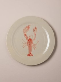 Farfurie din ceramică ø 22 cm, "Red Lobster"