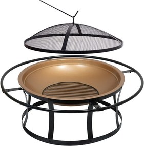 Vatră cu capac Cattara Etna, ø 61 cm