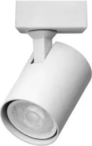 Spot aplicat directionabil de tavan/plafon EXO 1 LINE alb
