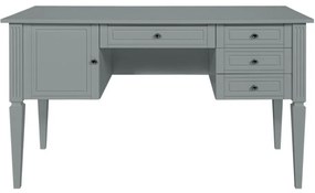 Birou elegant Ines gri L132 cm
