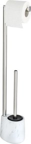 Perie de toaleta cu suport pentru hartie ADRADA, WENKO