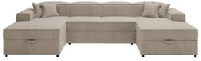 Colțar Clovis 115Cutie de pat, 320x166x79cm, 166 kg, Picioare: Plastic