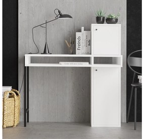 Masă PC Lord (Alb + Negru). 1088430