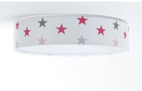 LED lampă reglabilă GALAXY KIDS LED/24W/230V stele alb/roz/gri +DO