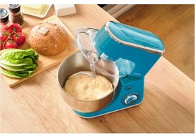 Sencor - Robot de bucătărie cu bol din oțel inoxidabil 1300W/230V turcoaz