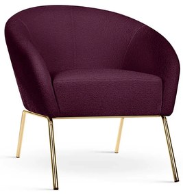 Fotoliu tapitat Cherry – H84 cm