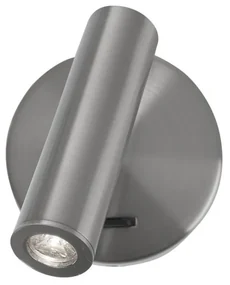 Aplica LED cu spot directionabil design minimalist Laredo crom NVL-8140522