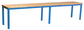 Bancă pentru dressing 200 x 35 x 45 cm, albastru - RAL 5012