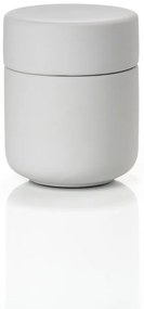 Borcan din gresie cu capac Zona UME, gri deschis