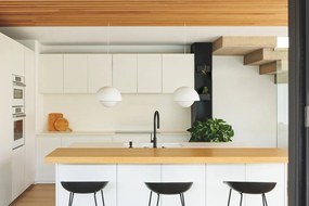 Lustra suspendata LED design modern MARISOL alb