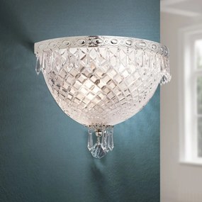 Aplica de perete cristal SCHOLER, EMPIRE CRYSTAL antique silver