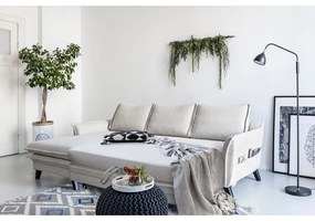 Colțar extensibil cu șezlong pe partea stângă Miuform Charming Charlie, turcoaz