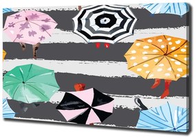 Print pe canvas Umbrele colorate