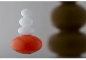 Lustră pe cablu Argon 8822 DIEGO 1xGU10/5W/230V alb/portocaliu