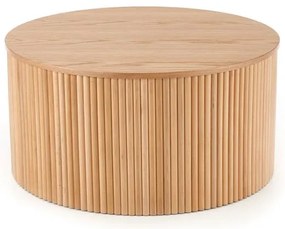 Masuta de cafea Lemn Natural, FEVIK 80x41