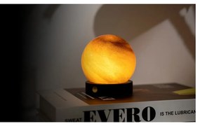 Decorațiune luminoasă maro închis cu USB ø 8 cm Sand Storm – Gingko