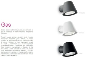 Aplica de exterior cu protectie IP43 GAS AP1 NERO 020228