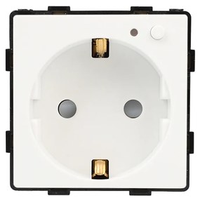Modul Priza Inteligenta cu Protocol Zigbee si Monitorizare Consum, Fara Rama Din Sticla LUXION