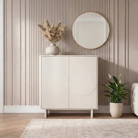 Dulap cu blat ceramic SAVOY 130cm alb