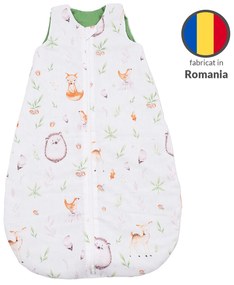 Sac de dormit copii 0-9 luni Kidizi Forest Joy 0.5 tog