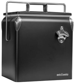 Lada frigorifica de gradina Retro negru L29 cm