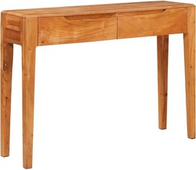 vidaXL Masă de consolă Maro 110 x 30 x 80 cm Lemn Solid de Acacia