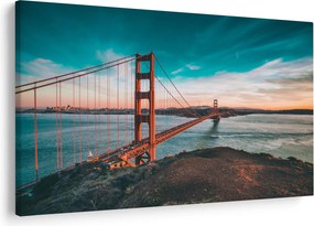 Tablou - Golden Gate, San Francisco (90x60 cm)
