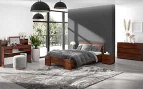 Pat lemn masiv Înalt TerraCraft Pin Personalizabil - 200x200cm