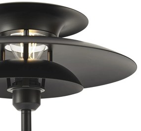 Lampă de masă retro din oțel negru 45cm - Pauly