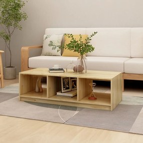vidaXL Măsuță de cafea, 110x50x34 cm, lemn masiv de pin