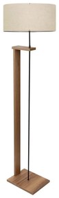 Lampă de podea AYD 1xE27/40W/230V maro/bej