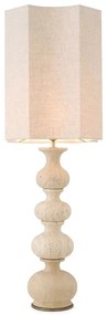Veioza inalta design LUX Mabel, travertin