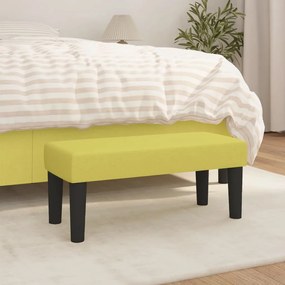 346623 vidaXL Bancă, verde, 70x30x30 cm, textil