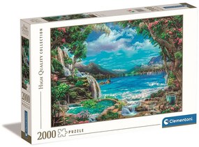 Orașe Puzzle Paradisul Pământului cu 2000 de piese Clementoni