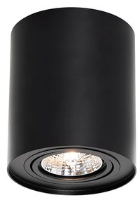 Spotlight modern de tavan negru, rotativ și înclinabil AR70 - Rondoo Up