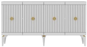 Dulap Lideke 1 (alb + auriu) . 1093409