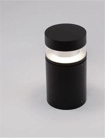 Stalp LED mic pentru exterior design modern IP54 Tala negru