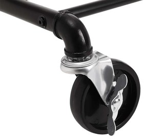 Suport pentru haine, negru