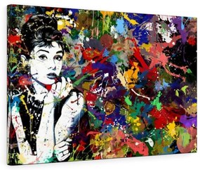 Tablou canvas Audrey Hepburn 120x80 cm